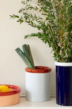 Nine ROD vase, dark green/light blue fra><noscript><img width=