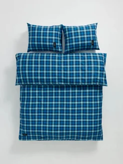 Magniberg Rodeo Duvet Cover, neon pink check fra><noscript><img width=