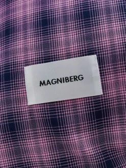 Magniberg Rodeo Duvet Cover, neon yellow check fra><noscript><img width=