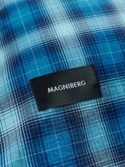 Magniberg Rodeo Duvet Cover, neon yellow check fra><noscript><img width=