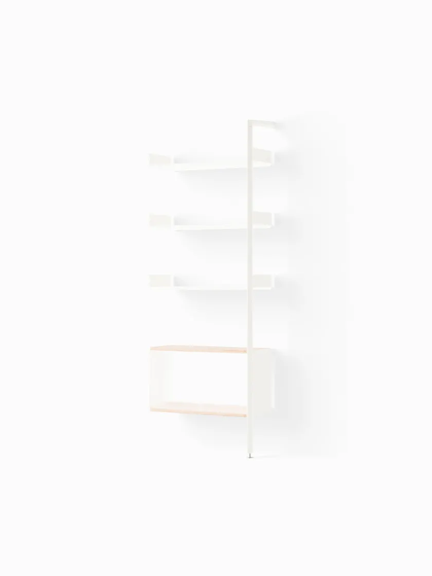 &Tradition Rombe IF2, Full Bay Desk fra> Reolsystemer
