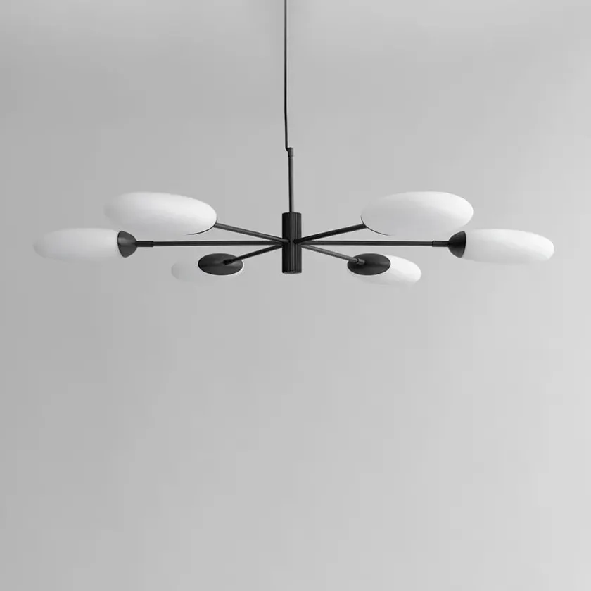 101 Copenhagen Salon Chandelier, grande opaque fra> Lysekroner|Spots