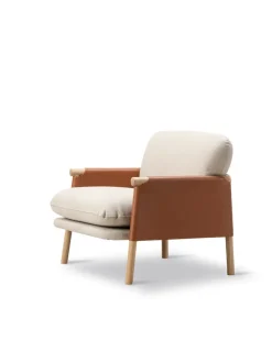 Fredericia Furniture Savannah Loungestol, grand linen/max 95 fra><noscript><img width=
