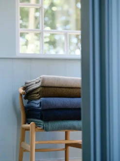 Silkeborg Uldspinderi Season Plaid, caramel fra> Puder Og Plaider