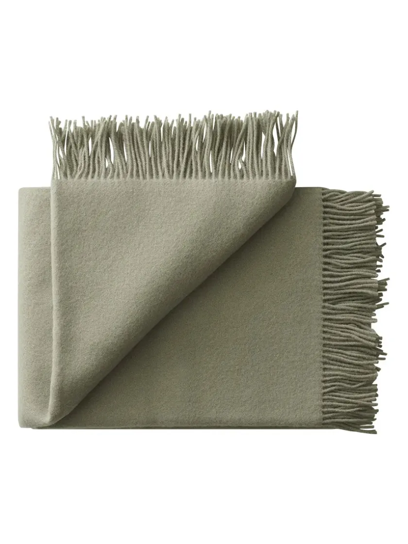Silkeborg Uldspinderi Season Plaid, dark nordic grey fra> Puder Og Plaider