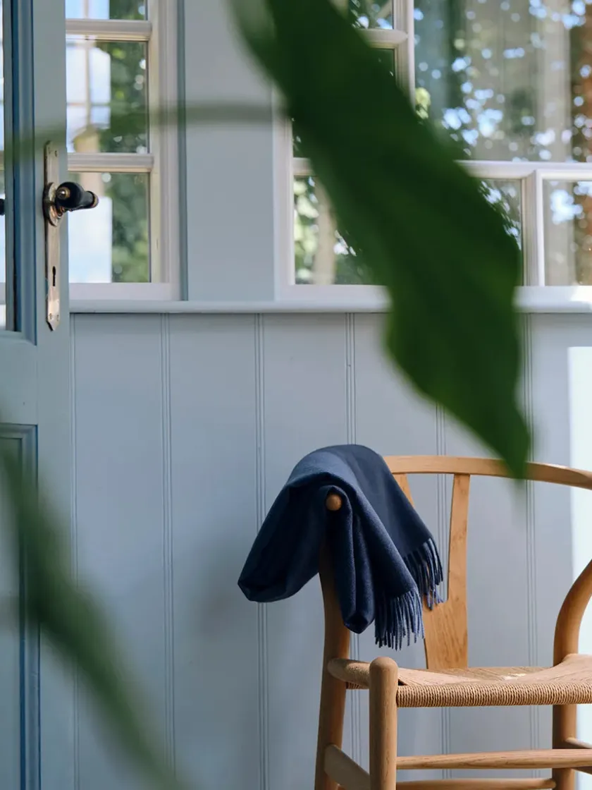 Silkeborg Uldspinderi Season Plaid, seaweed fra> Gaver Til Ham|Puder Og Plaider