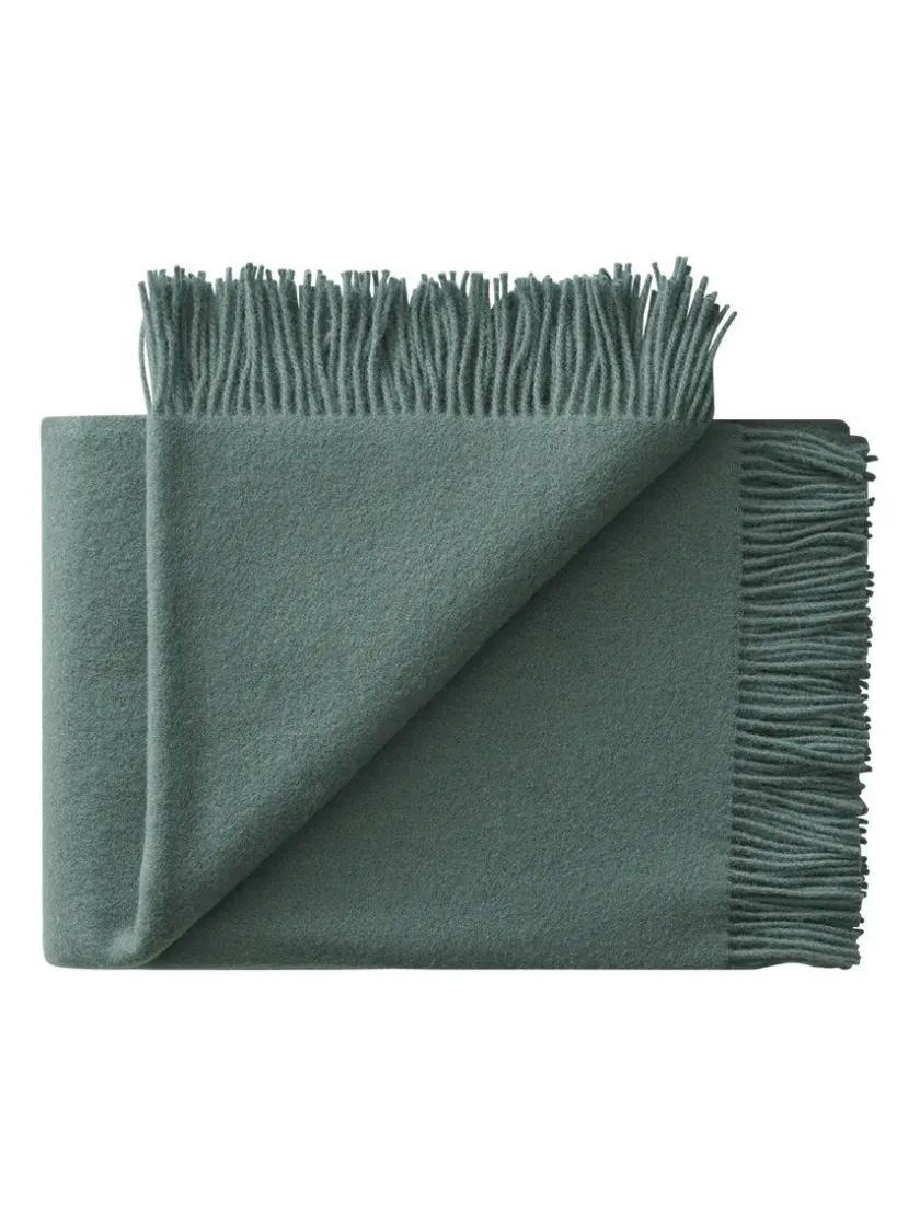 Silkeborg Uldspinderi Season Plaid, seaweed fra> Gaver Til Ham|Puder Og Plaider