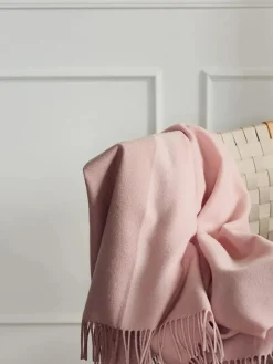 Silkeborg Uldspinderi Secret Plaid, blush/rosa fra> Puder Og Plaider
