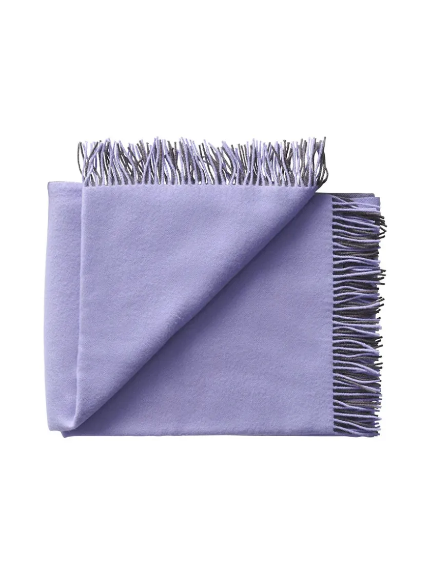 Silkeborg Uldspinderi Secret Plaid, indigo/cobalt fra> Gaver Til Ham|Puder Og Plaider
