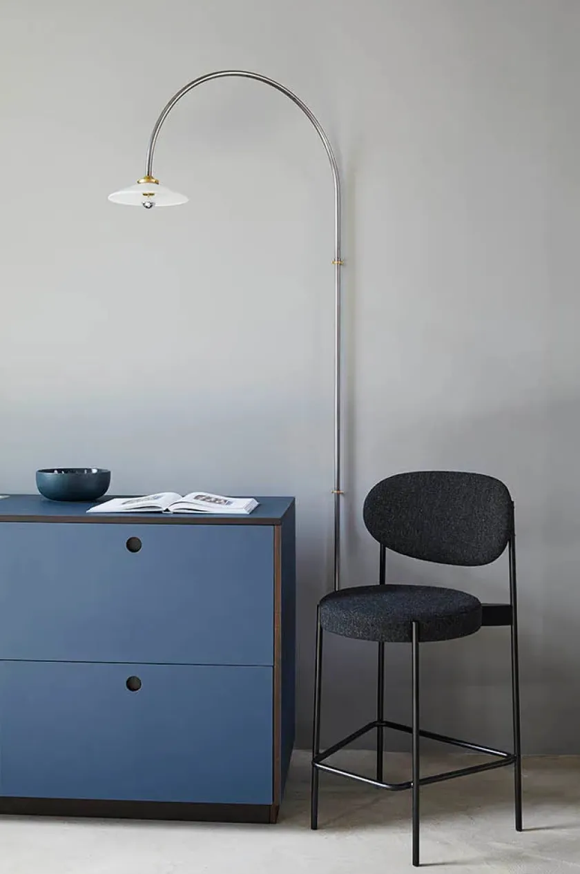 Verpan Serie 430 barstol, sort af Verner Panton> Barstole