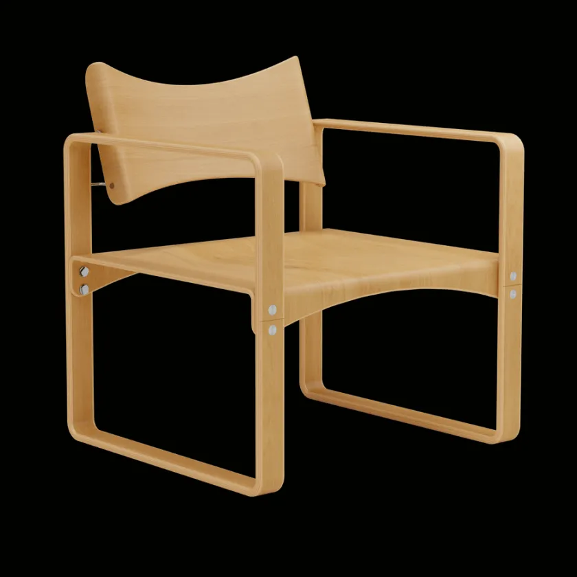 Verpan Series 270 F lænestol af Verner Panton> Loungestole|Lænestole