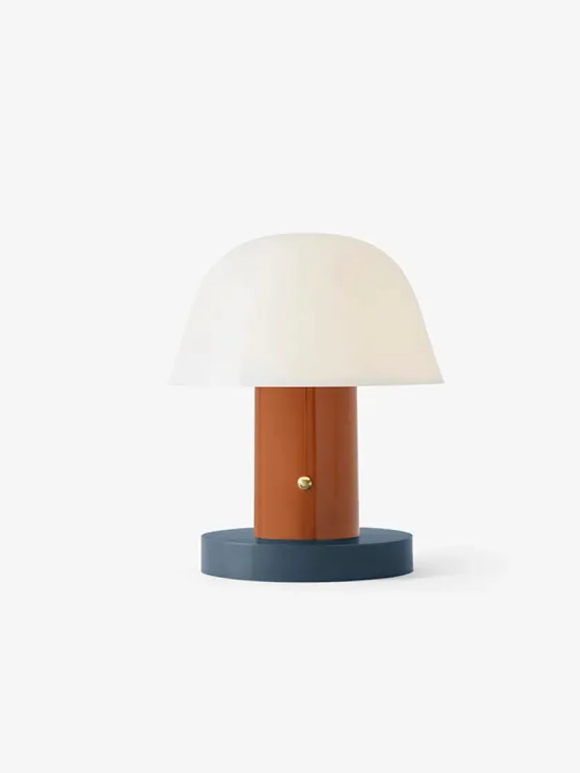 &Tradition Setago Bordlampe fra> Portable Lamper|Spots