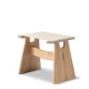 Fredericia Furniture Seto Stool, eg lys olie fra> Skamler