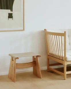 Fredericia Furniture Seto Stool, eg lys olie fra><noscript><img width=