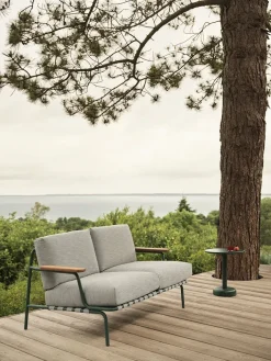 Muuto Settle Outdoor Sofa, 2-seater fra> Udendørs Loungemøbler