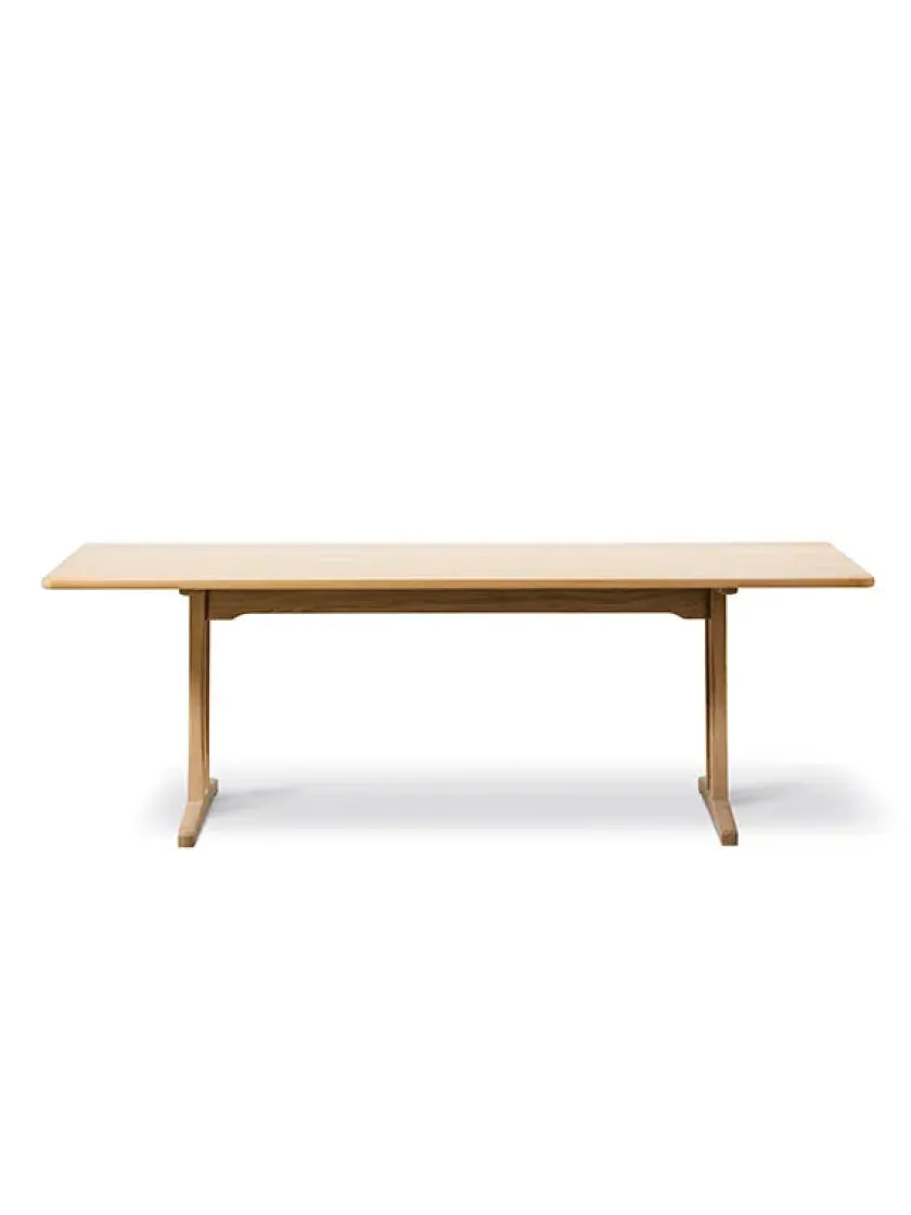 Fredericia Furniture Shaker Bord C18, 220 cm af Børge Mogensen> Spiseborde