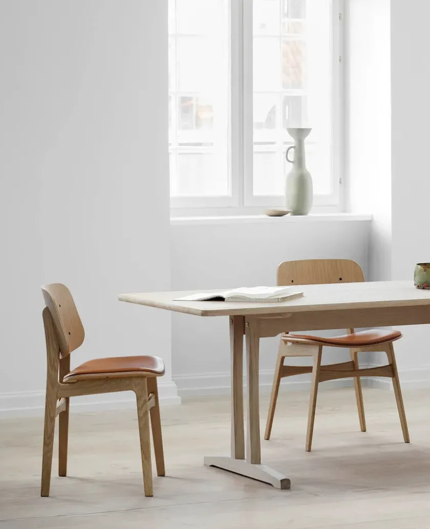 Fredericia Furniture Shaker Bord C18, 220 cm af Børge Mogensen> Spiseborde