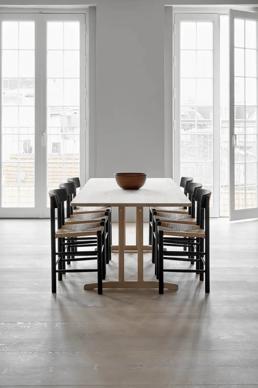 Fredericia Furniture Shaker Bord C18, 220 cm af Børge Mogensen> Spiseborde