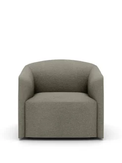 New Works Shore Lounge Chair Extended Base, lava rock fra><noscript><img width=