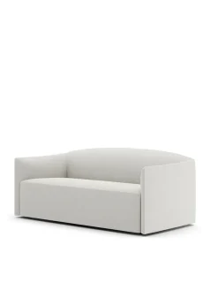 New Works Shore Sofa 2 Seater Extended Base, lava rock fra><noscript><img width=