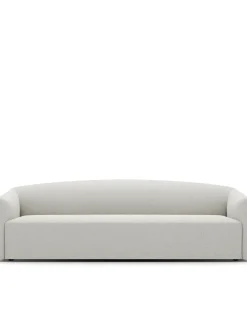 New Works Shore Sofa 3 Seater Extended Base, lava rock fra><noscript><img width=
