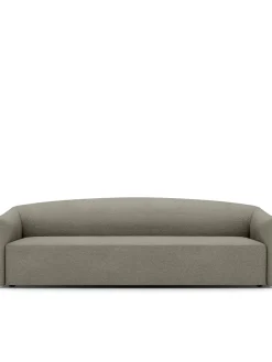 New Works Shore Sofa 3 Seater Extended Base, taupe fra> Sofaer