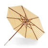 Fritz Hansen Skagerak Atlantis parasol Ø330, Golden Yellow Stripes fra> Parasoller