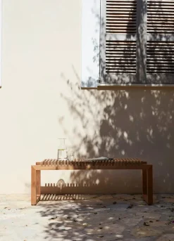 Fritz Hansen Skagerak Cutter Outdoor bænk fra> Havebænke