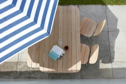 Fritz Hansen Skagerak Messina Parasol Ø270, Dark Blue Stripes fra><noscript><img width=