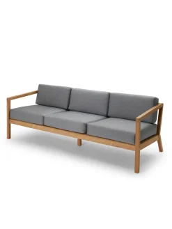 Fritz Hansen Skagerak Virkelyst 3 pers. Sofa, Ash fra> Havehynder