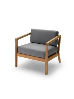 Fritz Hansen Skagerak Virkelyst Stol, Golden Yellow Stripe fra><noscript><img width=