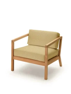 Fritz Hansen Skagerak Virkelyst Stol, Honey Yellow fra> Udendørs Loungemøbler|Havestole
