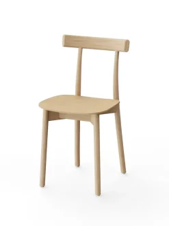 Nine Skinny wooden chair, ash/black fra><noscript><img width=