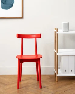 Nine Skinny wooden chair, oak fra><noscript><img width=