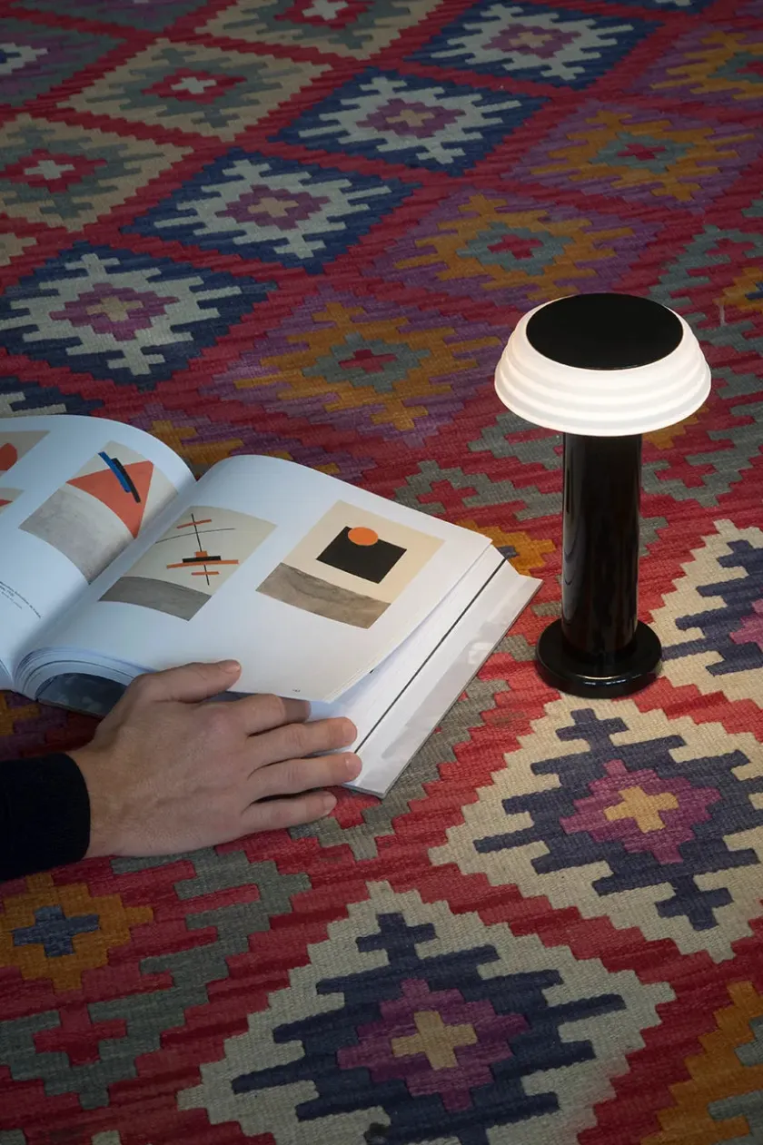 SOWDEN Light Portable Lamp PL1, blue/orange> Portable Lamper|Spots