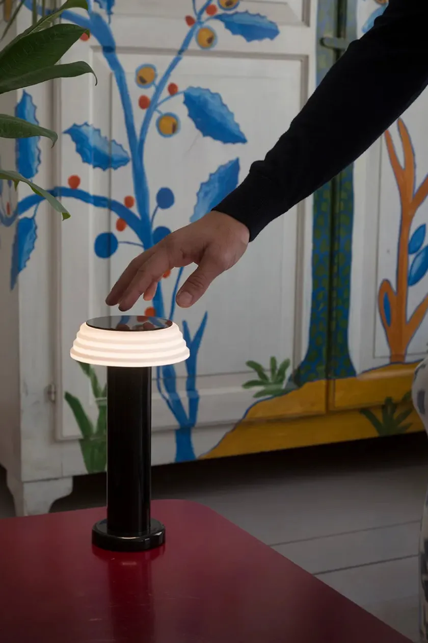 SOWDEN Light Portable Lamp PL1, blue/orange> Portable Lamper|Spots