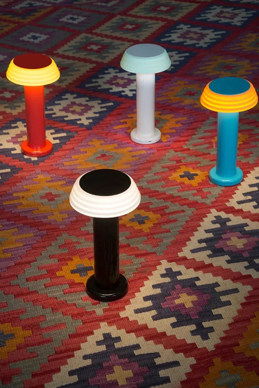 SOWDEN Light Portable Lamp PL1, blue/orange> Portable Lamper|Spots