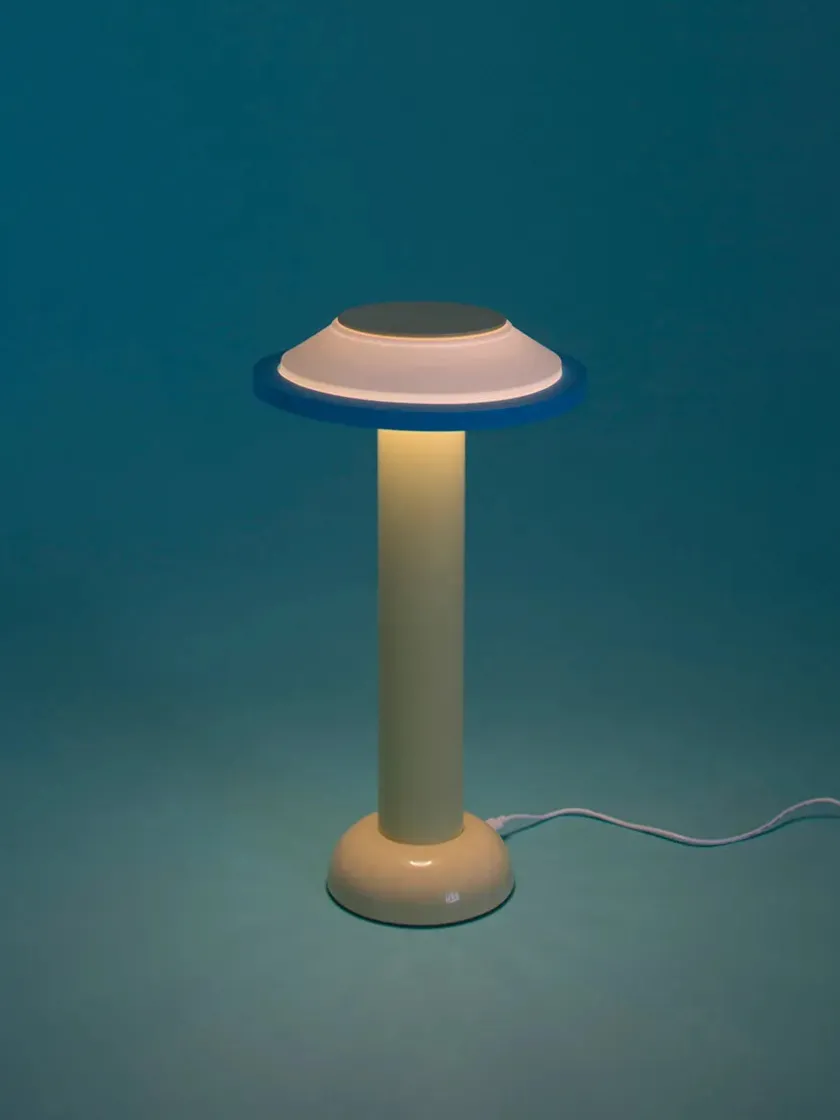 SOWDEN Light Portable Lamp PL2, yellow/white> Portable Lamper|Spots