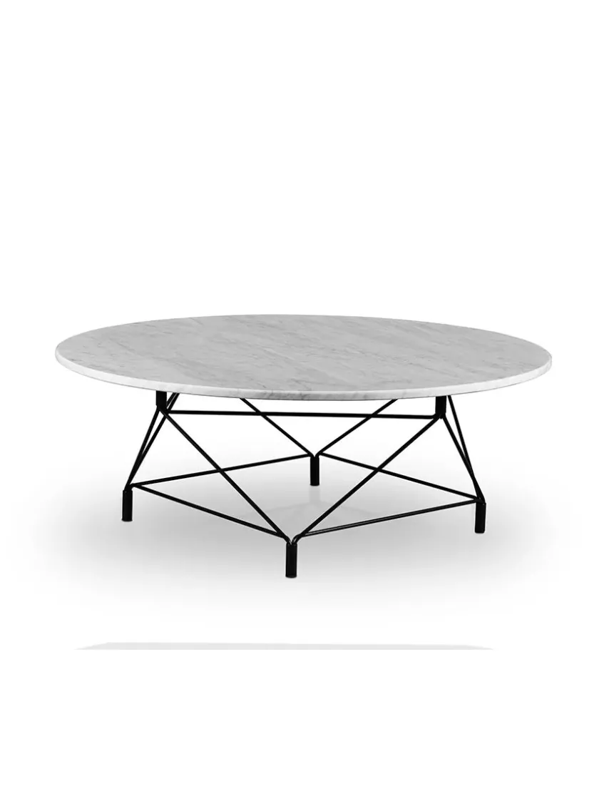 Eilersen Spider Sofabord Ø 105 cm, sort stel fra> Sofaborde