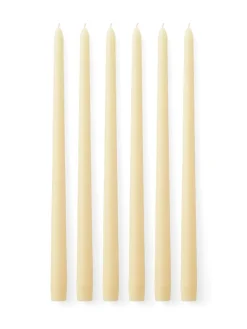Audo Copenhagen Spire Smooth Tapered Lys, sæt á 6 stk. fra><noscript><img width=