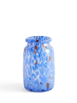 HAY Splash Vase Roll Neck Small, green swirl fra><noscript><img width=