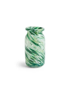 HAY Splash Vase Roll Neck X-Small, coffee and white fra><noscript><img width=