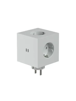 Avolt Square 2 Stikdåse med USB, beige fra><noscript><img width=
