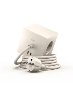Avolt Square 1 Stikdåse med USB-C, beige fra> Gaver Til Hende