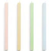 HAY Square Candle 4 Stk., pastel fra> Stearinlys