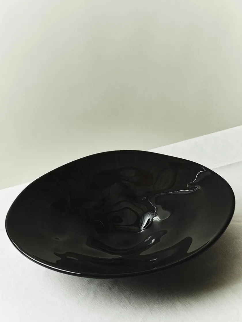 Louise Roe S.R. Vintage Tray Plain Black fra> Service