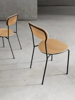 Stellar Works Stack Dining Chair, natural oak fra><noscript><img width=