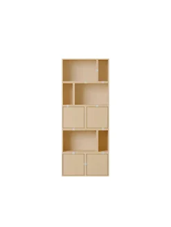 Muuto Stacked Storage System, bookcase 8 fra> Reolsystemer