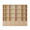 Muuto Stacked Storage System, bookcase 1 fra> Reolsystemer