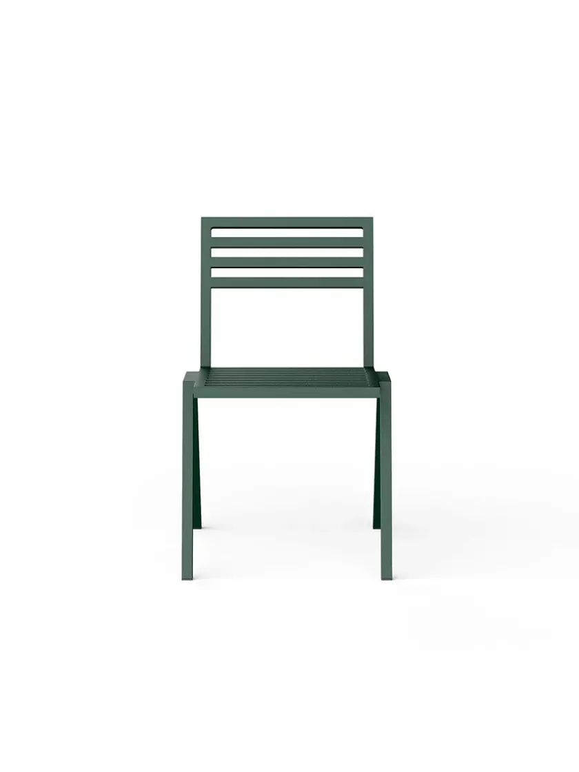 Nine Stacking Chair, grøn fra 19 Outdoors> Havestole